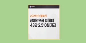 장애인 연금