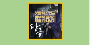 넷플릭스 탄금