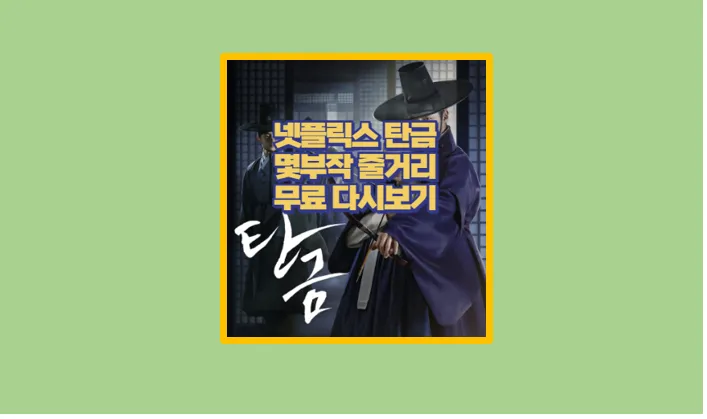 넷플릭스 탄금