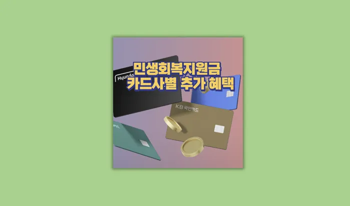 2025 민생회복지원금
