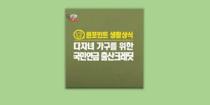 출산 크레딧