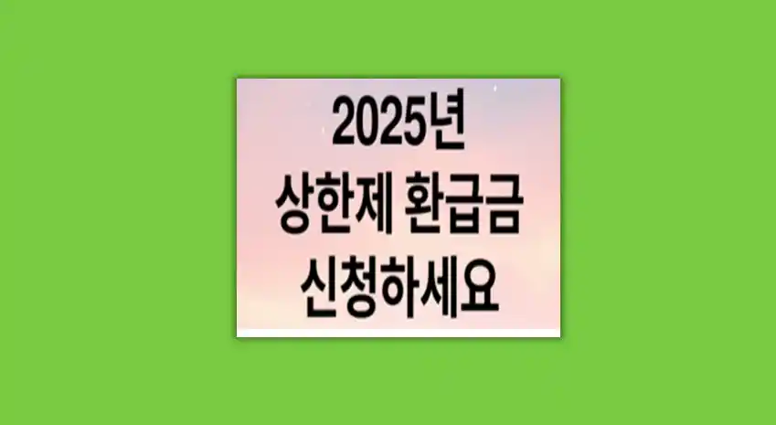 상환제 환급급