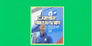 CJ대한통운 택배